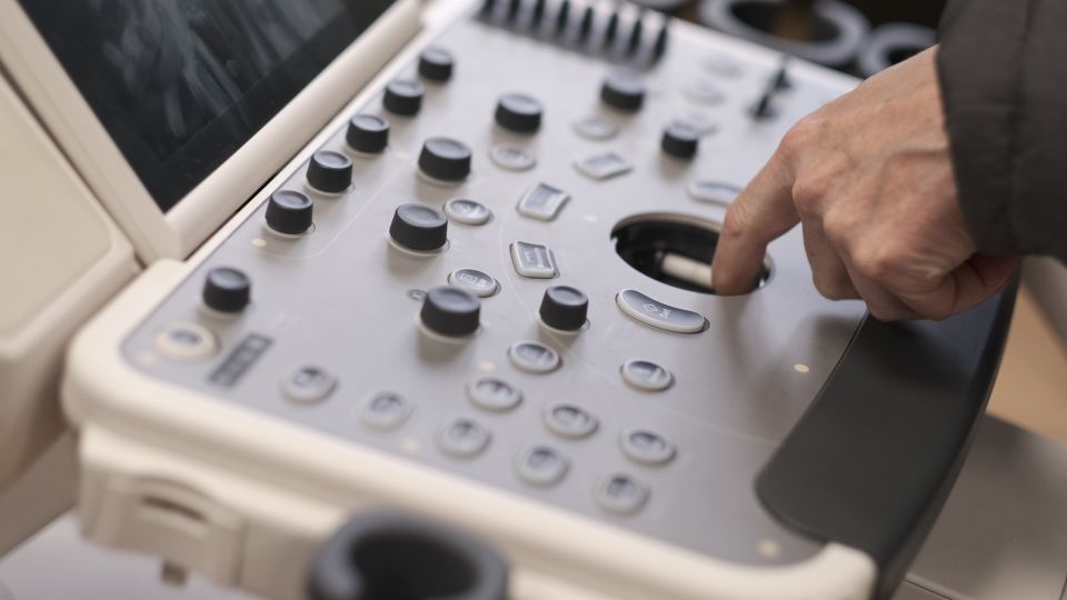 Ремонт трекбола УЗИ