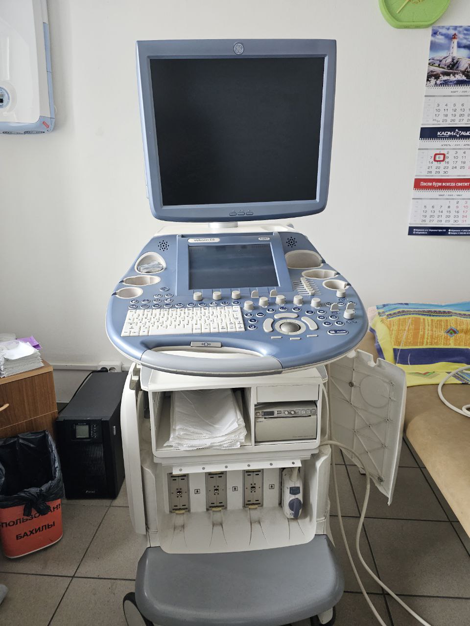 Замена тачскрина на GE Voluson E8 BT13