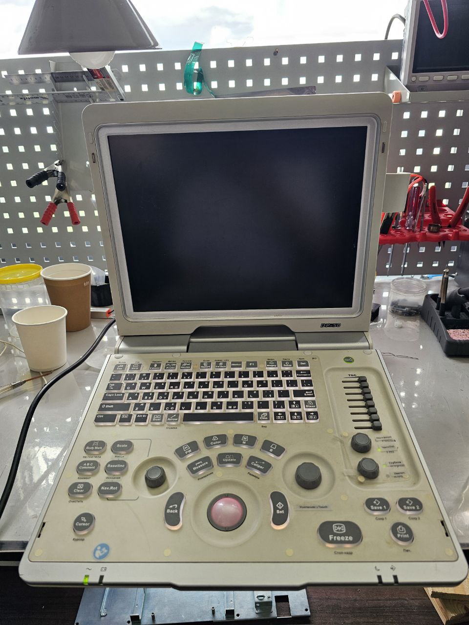 Замена модуля CPU в УЗИ-аппарате Mindray DP-50 — восстановление работоспособности